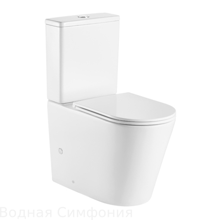 Clement one-piece toilet